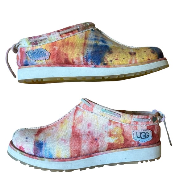 UGG x Ovadia Tasman Tie Dye Slip On Mule Slippers Size 6 - Picture 10 of 10